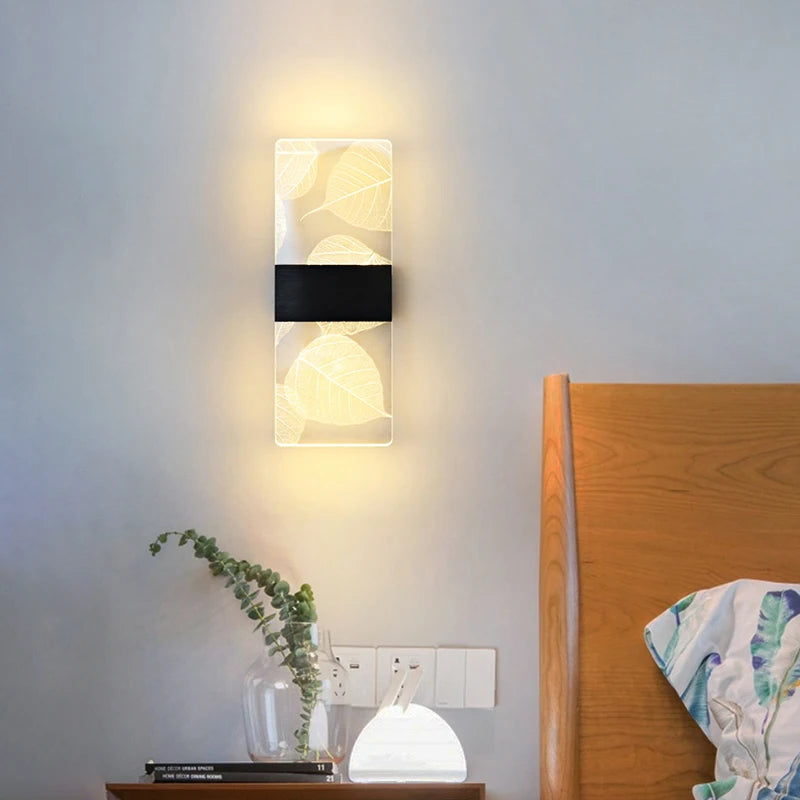 Modern LED Indoor Acrylic Wall Lamp