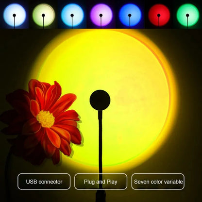 RGB Ambient Sunset Lamp