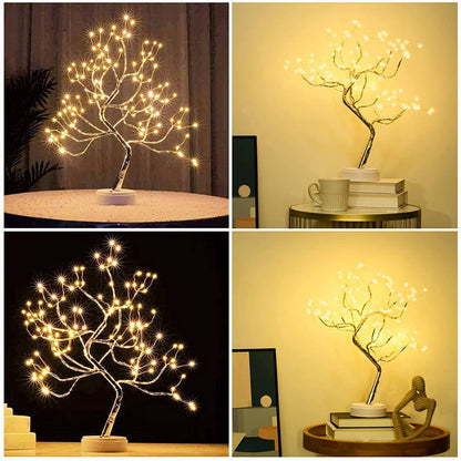 Remote LED Fairy Tree Lamp