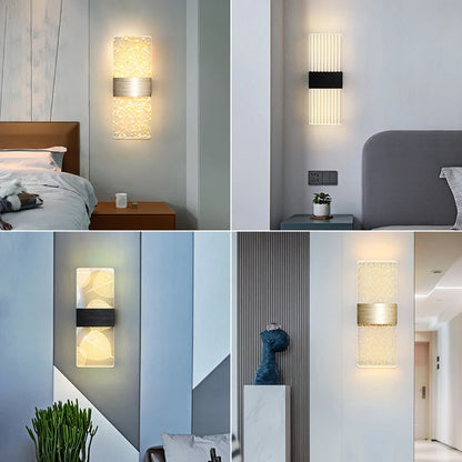 Modern LED Indoor Acrylic Wall Lamp