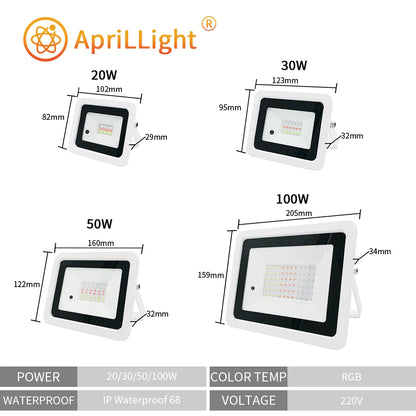 LED RGB Outdoor Floodlight
