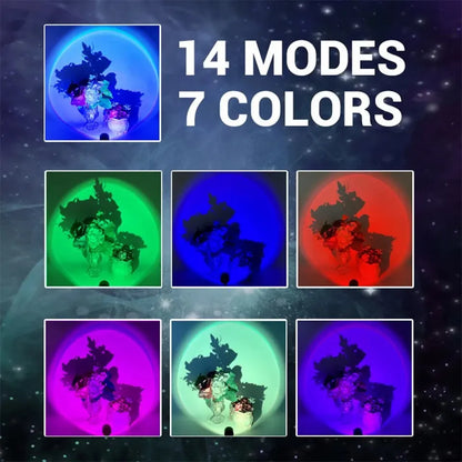 RGB Ambient Sunset Lamp