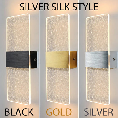 Modern LED Indoor Acrylic Wall Lamp