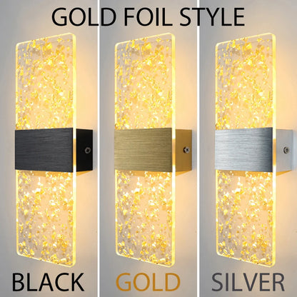 Modern LED Indoor Acrylic Wall Lamp