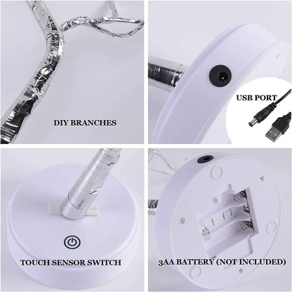 Remote LED Fairy Tree Lamp