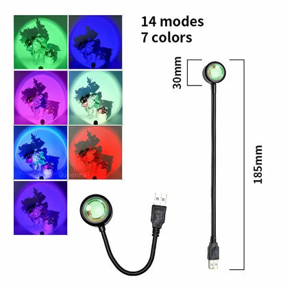 RGB Ambient Sunset Lamp