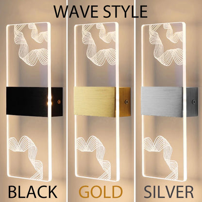 Modern LED Indoor Acrylic Wall Lamp