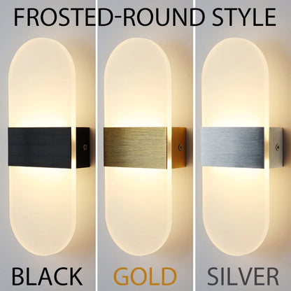 Modern LED Indoor Acrylic Wall Lamp