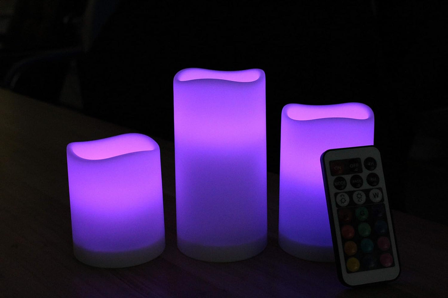 LED Flameless Candle Light 3-Pack
