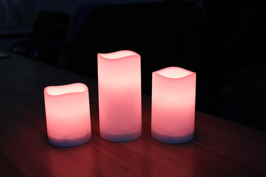 LED Flameless Candle Light 3-Pack